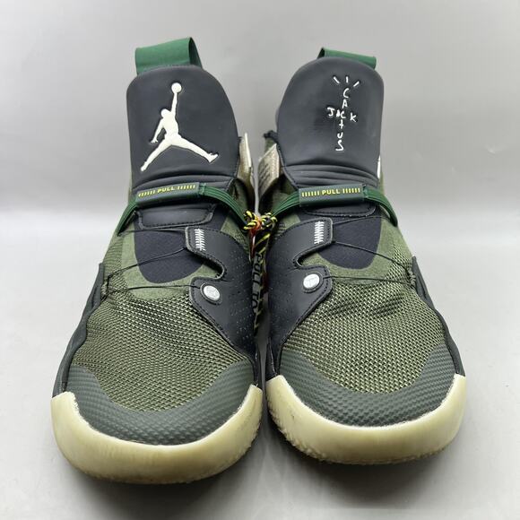 Travis Scott x Air Jordan 33 NRG Shoes Men\'s 11 Olive Green Basketball Sneakers main image 4